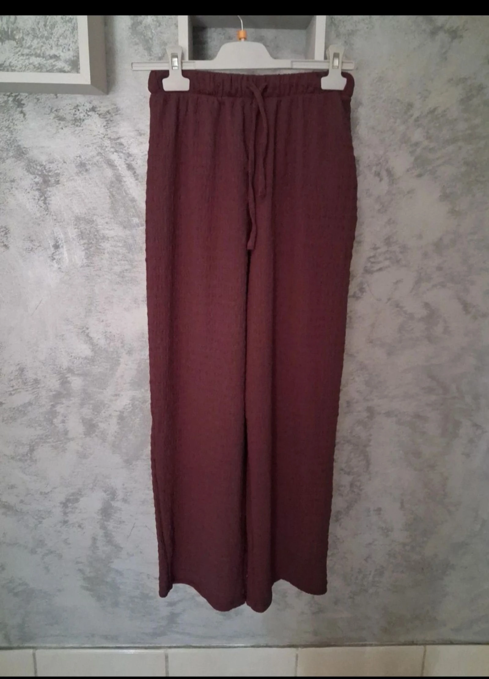 Calça larga fluida nova – photo 2